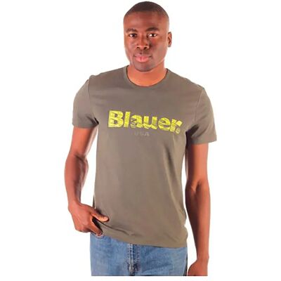 Blauer Maglietta A Maniche Corte 21sbluh02397-006006 Green 2XL Blauer Maglietta A Maniche Corte 21sbluh02397-006006 Green 2XL