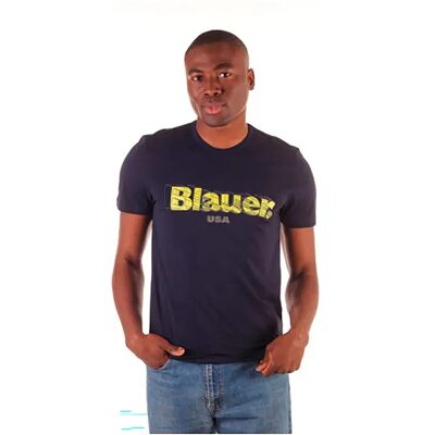Blauer Maglietta A Maniche Corte 21sbluh02397-006006 Blue XL Blauer Maglietta A Maniche Corte 21sbluh02397-006006 Blue XL