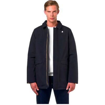 K-way Giacca Bennal Bonded Padded Navy Blue 2XL K-way Giacca Bennal Bonded Padded Navy Blue 2XL