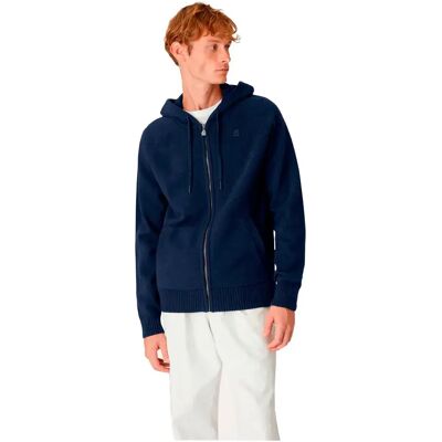 K-way Maglione Con Zip Completo Marcy Lambswool Blue XS K-way Maglione Con Zip Completo Marcy Lambswool Blue XS