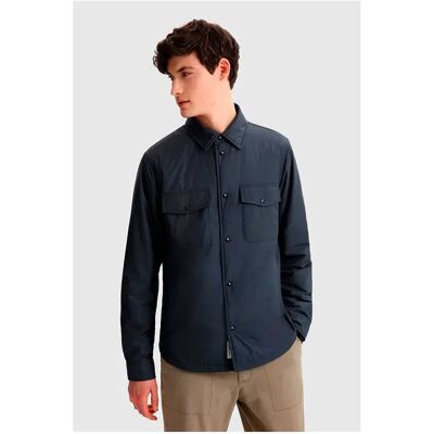 Woolrich Camicia A Maniche Lunghe Alaskan Blue 2XL Woolrich Camicia A Maniche Lunghe Alaskan Blue 2XL