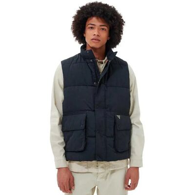Barbour Gilet Glacial Black L Barbour Gilet Glacial Black L