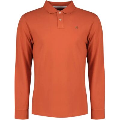 Hackett Polo A Maniche Lunghe Hm5500017 Slim Fit Burnt Orange 2XL Hackett Polo A Maniche Lunghe Hm5500017 Slim Fit Burnt Orange 2XL