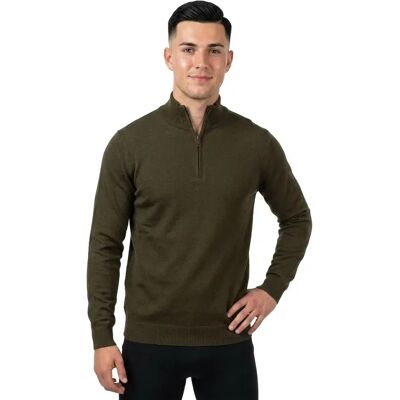 Hackett Maglione Con Mezza Zip Hm70001 Hunter Green 2XL Hackett Maglione Con Mezza Zip Hm70001 Hunter Green 2XL