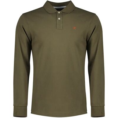 Hackett Polo A Maniche Lunghe Hm5500017 Slim Fit Cargo Green 2XL Hackett Polo A Maniche Lunghe Hm5500017 Slim Fit Cargo Green 2XL