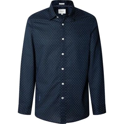 Pepe Jeans Camicia A Maniche Lunghe Craig Dulwich Blue S Pepe Jeans Camicia A Maniche Lunghe Craig Dulwich Blue S