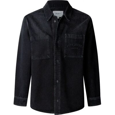 Pepe Jeans Camicia A Maniche Lunghe Relaxed Weston Fs Washed Denim Denim L Pepe Jeans Camicia A Maniche Lunghe Relaxed Weston Fs Washed Denim Denim L