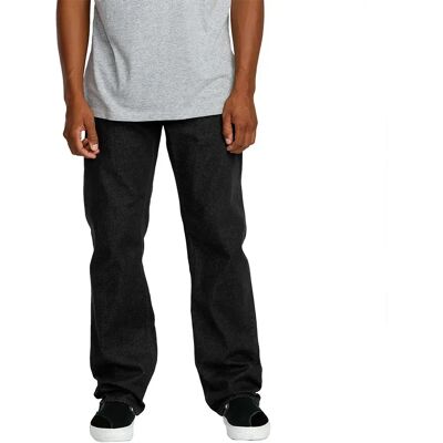Volcom Jeans Kinkade Regular Straight Fit Black Wash 38 Volcom Jeans Kinkade Regular Straight Fit Black Wash 38