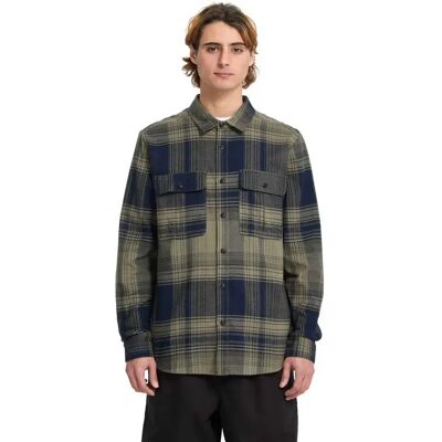 Volcom Camicia A Maniche Lunghe Parkstone Thyme Green S Volcom Camicia A Maniche Lunghe Parkstone Thyme Green S