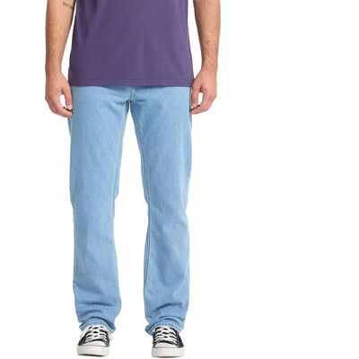 Volcom Jeans Solver Straight Fit Camper Blue 34 Volcom Jeans Solver Straight Fit Camper Blue 34