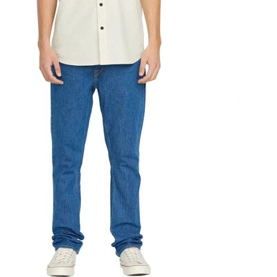 Volcom Jeans Vorta Straight Fit Bold Blue 29 Volcom Jeans Vorta Straight Fit Bold Blue 29