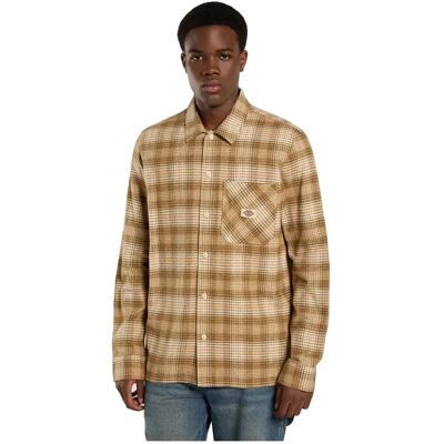 Dickies Camicia A Maniche Lunghe Forest Check Wood Ash M Dickies Camicia A Maniche Lunghe Forest Check Wood Ash M