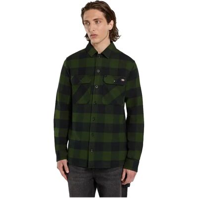 Dickies Camicia A Maniche Lunghe Sacramento Pine Needle Green 2XL Dickies Camicia A Maniche Lunghe Sacramento Pine Needle Green 2XL