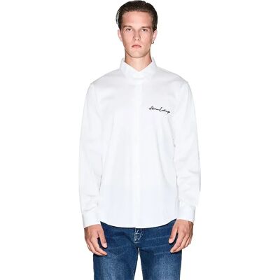 Armani Exchange Camicia A Maniche Lunghe Xm00122_af10192 Off White L Armani Exchange Camicia A Maniche Lunghe Xm00122_af10192 Off White L