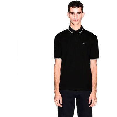 Armani Exchange Polo A Maniche Corte Xm001287_af17321 Black L Armani Exchange Polo A Maniche Corte Xm001287_af17321 Black L