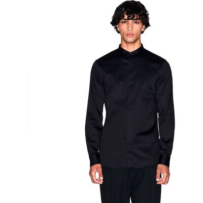 Armani Exchange Camicia A Maniche Lunghe Xm001503_af10192 Black L Armani Exchange Camicia A Maniche Lunghe Xm001503_af10192 Black L