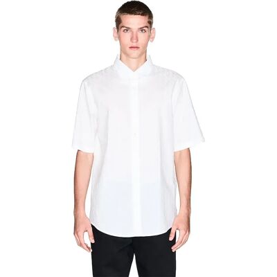 Armani Exchange Camicia A Maniche Corte Xm001935_af16631 Off White 2XL Armani Exchange Camicia A Maniche Corte Xm001935_af16631 Off White 2XL