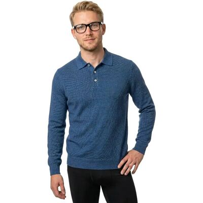 Polo Ralph Lauren Polo A Maniche Lunghe 785a87050 Tide Pool Blue Heather 2XL Polo Ralph Lauren Polo A Maniche Lunghe 785a87050 Tide Pool Blue Heather 2XL