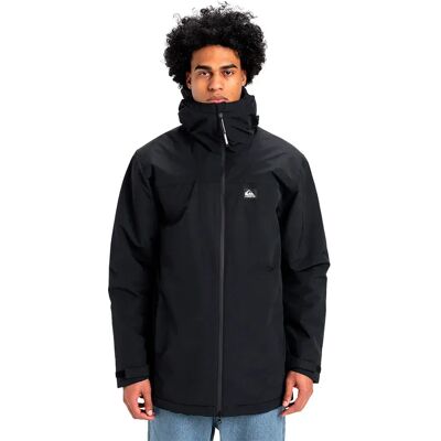 Quiksilver Parka Overcast 3k Black XS Quiksilver Parka Overcast 3k Black XS