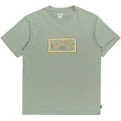 Billabong Maglietta A Maniche Corte Arch Frame Grey Green S Billabong Maglietta A Maniche Corte Arch Frame Grey Green S