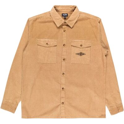 Billabong Camicia A Maniche Lunghe Bong Days Khaki L Billabong Camicia A Maniche Lunghe Bong Days Khaki L