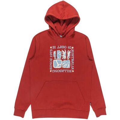 Billabong Felpa Con Cappuccio Equity Brick XL Billabong Felpa Con Cappuccio Equity Brick XL