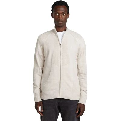 G-star Maglione Con Zip Completo 3d Biker Whitebait / Dark Brick 2XL G-star Maglione Con Zip Completo 3d Biker Whitebait / Dark Brick 2XL