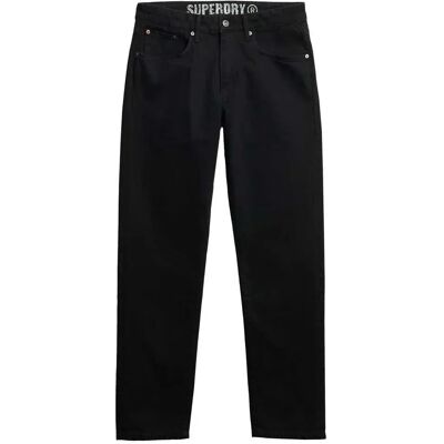 Superdry Jeans Vintage Slim Straight Fit Deep Black 36 Superdry Jeans Vintage Slim Straight Fit Deep Black 36