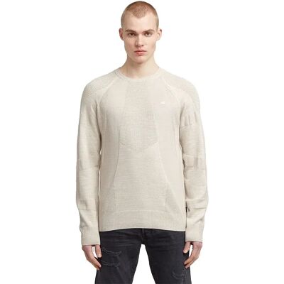 G-star Maglione 3d Biker Whitebait / Dark Brick 2XL G-star Maglione 3d Biker Whitebait / Dark Brick 2XL