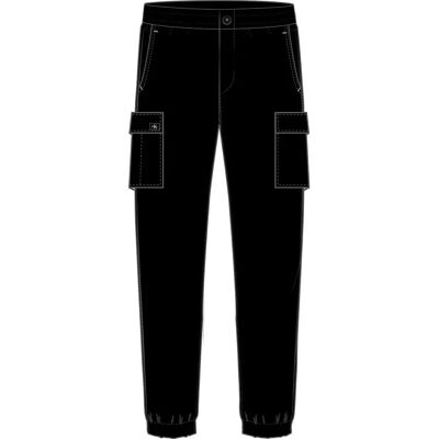 Calvin Klein Jeans Pantaloni Cargo Lv0rd608g Skinny Fit Black XL Calvin Klein Jeans Pantaloni Cargo Lv0rd608g Skinny Fit Black XL