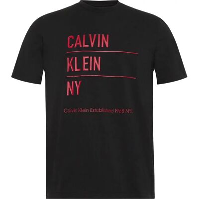 Calvin Klein Jeans Maglietta A Maniche Corte Lv0rd818g Black S Calvin Klein Jeans Maglietta A Maniche Corte Lv0rd818g Black S