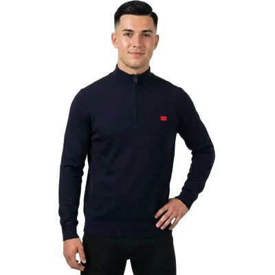 Hugo Maglione Con Mezza Zip San Quintus C Navy M Hugo Maglione Con Mezza Zip San Quintus C Navy M