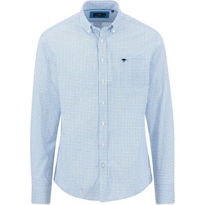 Fynch Hatton Camicia A Maniche Lunghe 1507530 Crystal Blue L Fynch Hatton Camicia A Maniche Lunghe 1507530 Crystal Blue L
