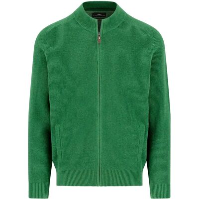 Fynch Hatton Maglione Con Zip Completo 1509206 Dark Leaf M Fynch Hatton Maglione Con Zip Completo 1509206 Dark Leaf M