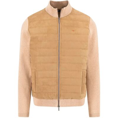 Fynch Hatton Maglione Con Zip Completo 1509340 Taupe L Fynch Hatton Maglione Con Zip Completo 1509340 Taupe L