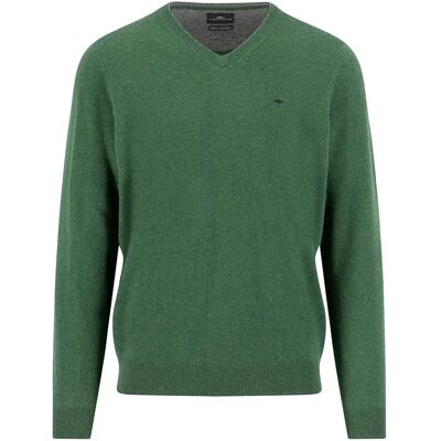 Fynch Hatton Maglione Con Scollo A V 151801 Dark Leaf 2XL Fynch Hatton Maglione Con Scollo A V 151801 Dark Leaf 2XL