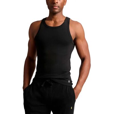 Polo Ralph Lauren Maglietta Senza Maniche 71959333 2 Unità Black / Black L Polo Ralph Lauren Maglietta Senza Maniche 71959333 2 Unità Black / Black L