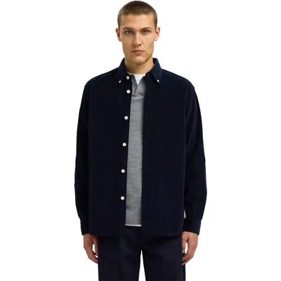 Selected Camicia A Maniche Lunghe Danni Cord Regular Fit Sky Captain L Selected Camicia A Maniche Lunghe Danni Cord Regular Fit Sky Captain L