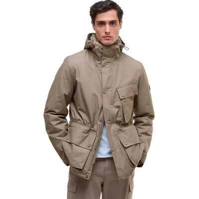 Barbour Giacca Endley Waterproof Brindle M Barbour Giacca Endley Waterproof Brindle M