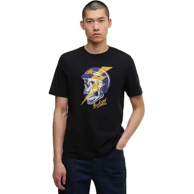 Barbour Maglietta A Maniche Corte Flash Graphic Black S Barbour Maglietta A Maniche Corte Flash Graphic Black S