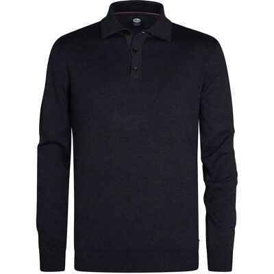 Petrol Industries Polo A Maniche Lunghe M-3050-kwc20 Royal Navy 2XL Petrol Industries Polo A Maniche Lunghe M-3050-kwc20 Royal Navy 2XL