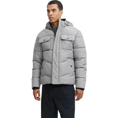 Jack & Jones Giacca Trapuntata Morgan Light Grey Melange M Jack & Jones Giacca Trapuntata Morgan Light Grey Melange M