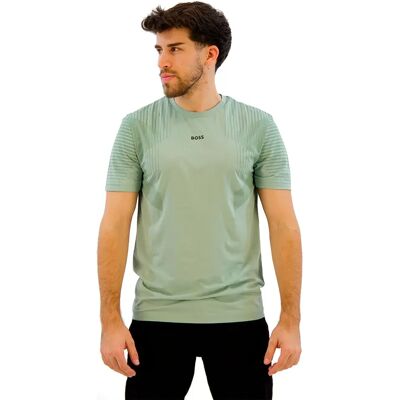 Boss Maglietta A Maniche Corte Active Push 1026991 Open Green S Boss Maglietta A Maniche Corte Active Push 1026991 Open Green S
