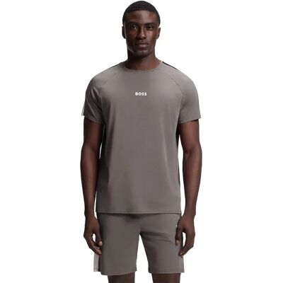 Boss Pigiama A Maniche Corte Balance 1016107 Dark Grey 2XL Boss Pigiama A Maniche Corte Balance 1016107 Dark Grey 2XL
