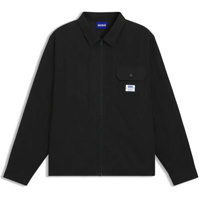 Hugo Camicia A Maniche Lunghe Ebey 1027610 Black XS Hugo Camicia A Maniche Lunghe Ebey 1027610 Black XS
