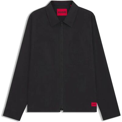 Hugo Camicia A Maniche Lunghe Evalom 10263 Black L Hugo Camicia A Maniche Lunghe Evalom 10263 Black L