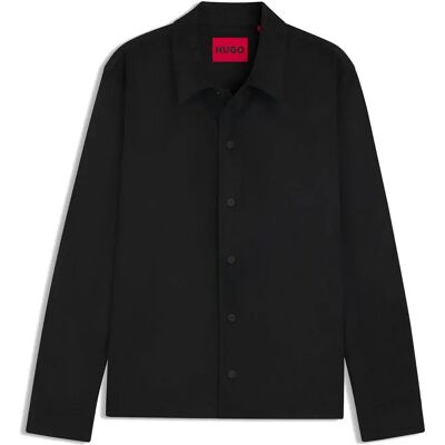 Hugo Camicia A Maniche Lunghe Enaso 10252183 Black M Hugo Camicia A Maniche Lunghe Enaso 10252183 Black M