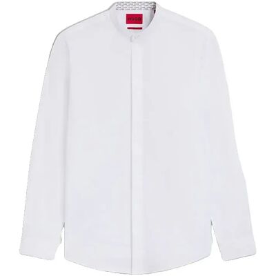 Hugo Camicia A Maniche Lunghe Kaleb 10181991 Open White 43 Hugo Camicia A Maniche Lunghe Kaleb 10181991 Open White 43