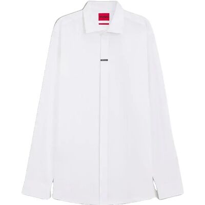Hugo Camicia A Maniche Lunghe Valerio 10270916 Open White 43 Hugo Camicia A Maniche Lunghe Valerio 10270916 Open White 43