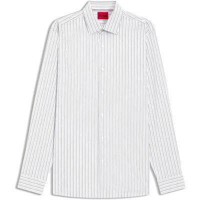 Hugo Camicia A Maniche Lunghe Valerio 10276901 Open White 42 Hugo Camicia A Maniche Lunghe Valerio 10276901 Open White 42